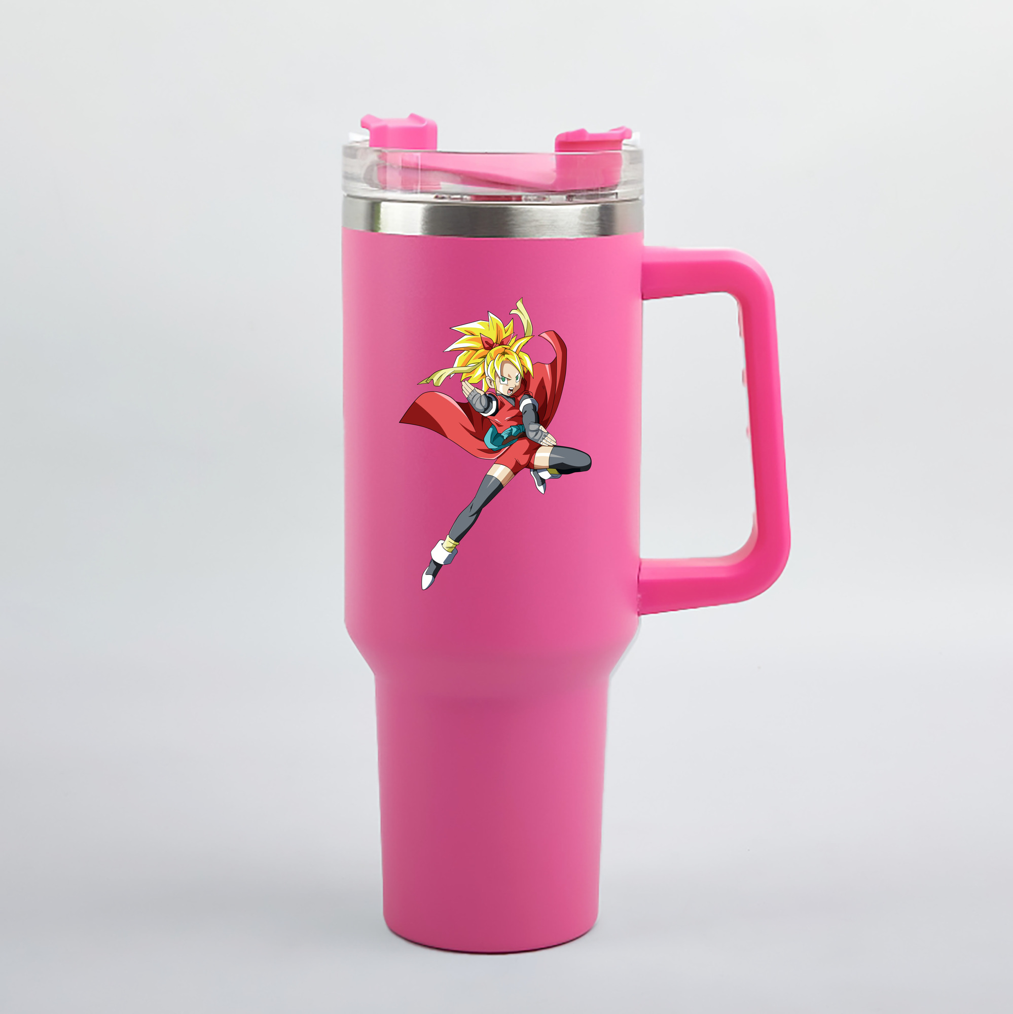 （画像用） ドラゴンボール カリフラ DRAGON BALL Caulifla 1200mL車用タンブラー（カラープリント）
